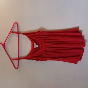 Reddish Orange Loft Tank Top